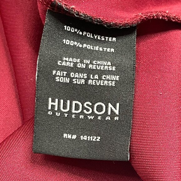 Hudson Outerwear Full Zip Colorblock Track Jacket Mens Size 2X Stripes Down Arms - Picture 9 of 16